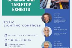 BCEA Seminar Banner | Lighting Controls | November 2023